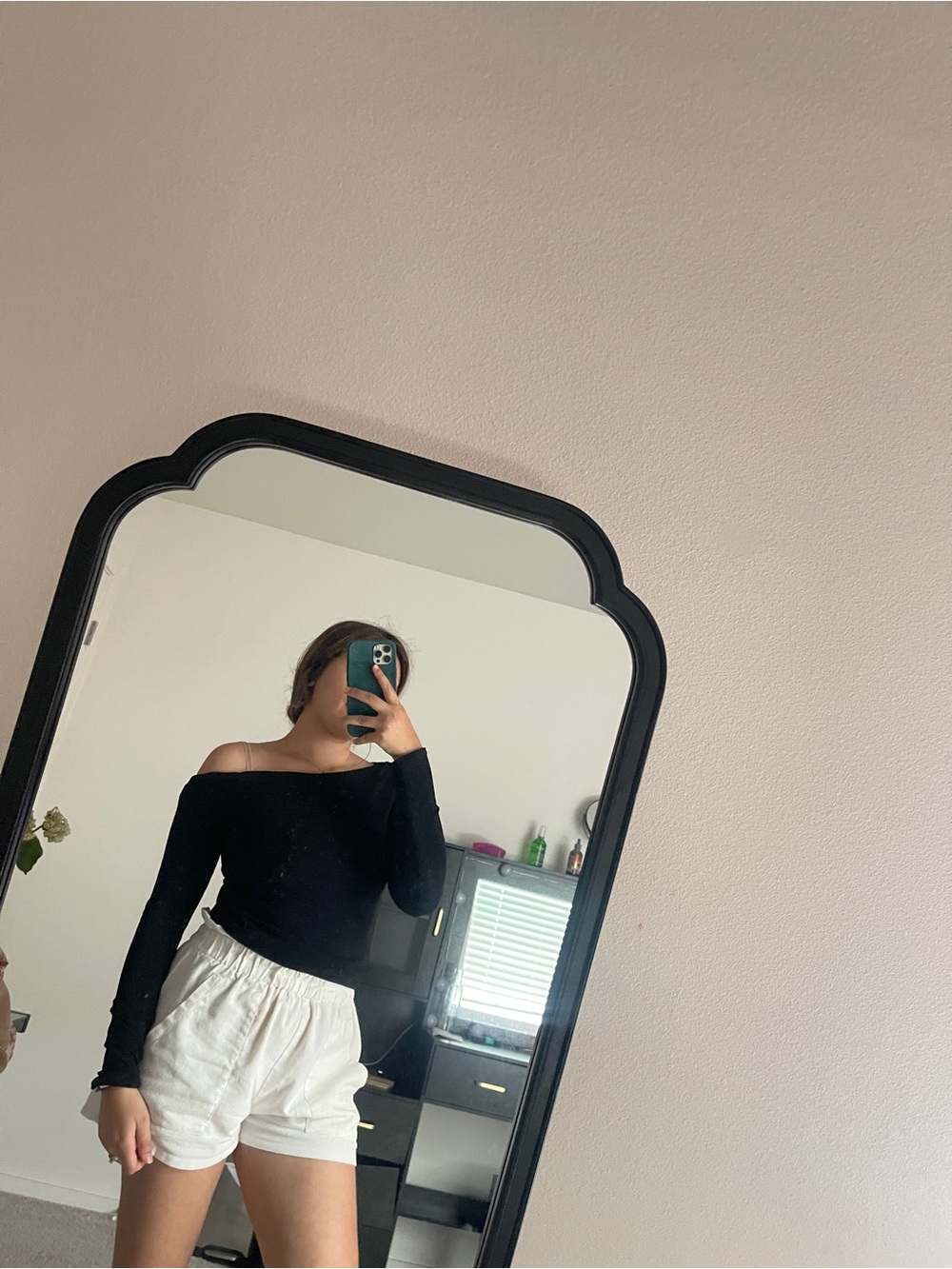 Princess Polly Black Off-the-Shoulder Long Sleeve Sweater